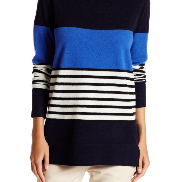 Kate Spade New York Amari Blue Striped Sweater - Picture 4 of 14